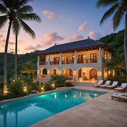 Elegant hotels in Canouan St Vincent for a refined Caribbean escape