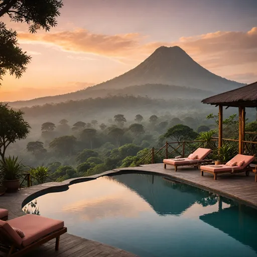 Luxury stays near mount bisoke for refined volcanoes national park adventures