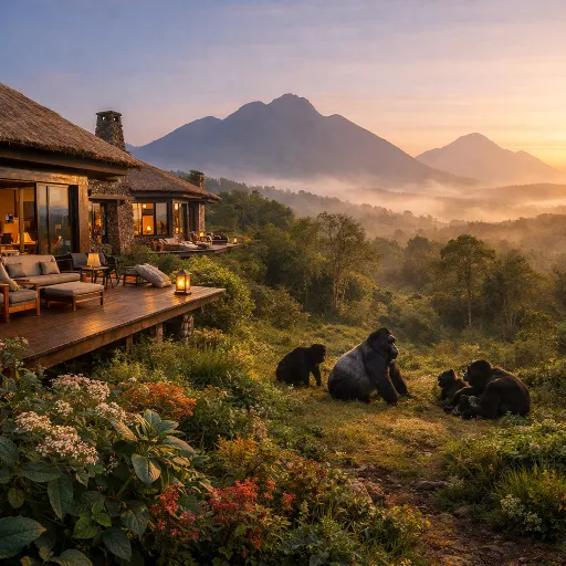 Singita kwitonda lodge for refined gorilla trekking in Rwanda
